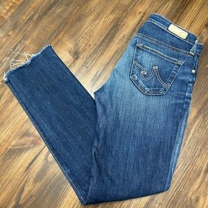AG Adriano Goldschmied skinny straight jeans